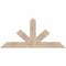 Ekena Millwork Saratoga Smooth Timber Gable Bracket, Douglas Fir, 60"W x 27"H x 3 1/2"D x 5 1/2"F, 11/12 Pitch GBW060X27X0406SAR00SDF - alternate 1